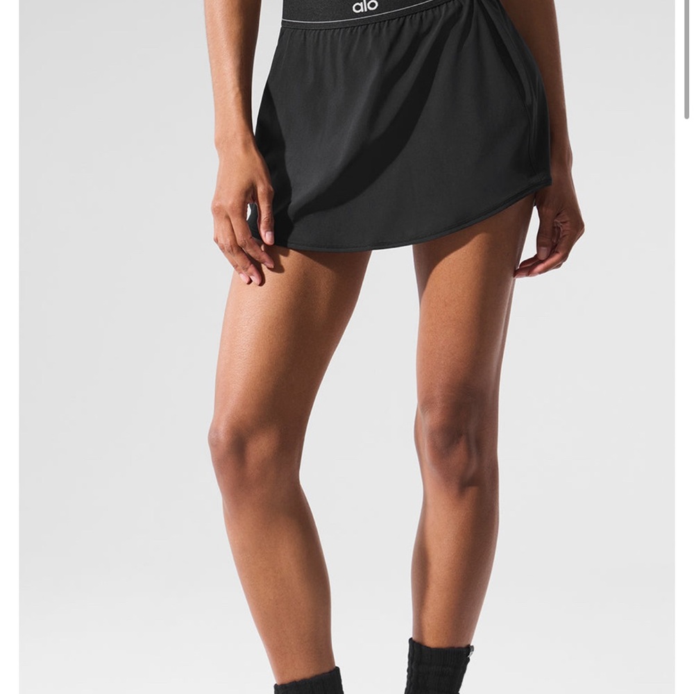 Match point alo Black Skirt